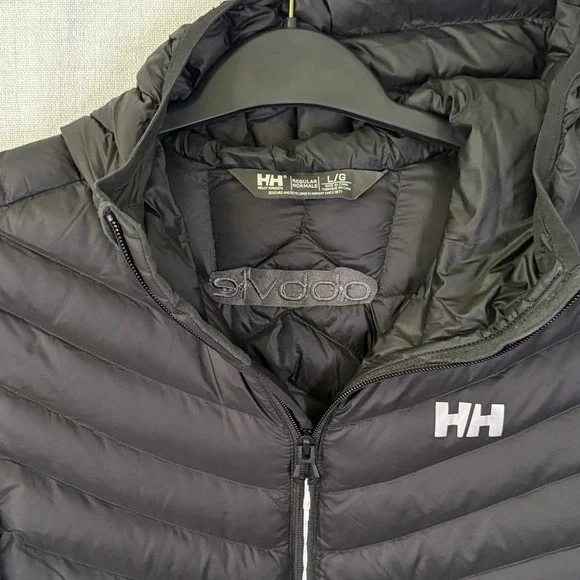 Helly Hansen Verglas Down Jacket Women's L Hooded Hybrid 700-Fill - Picture 6 of 16